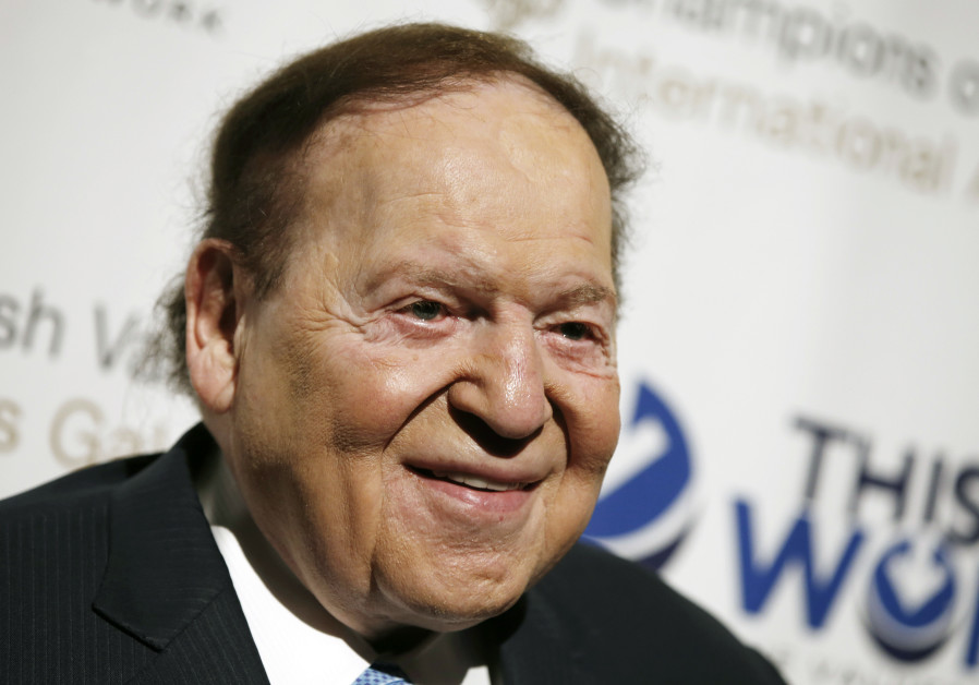 Sheldon Adelson, a casino magnate and major backer of pro-Israel causes.