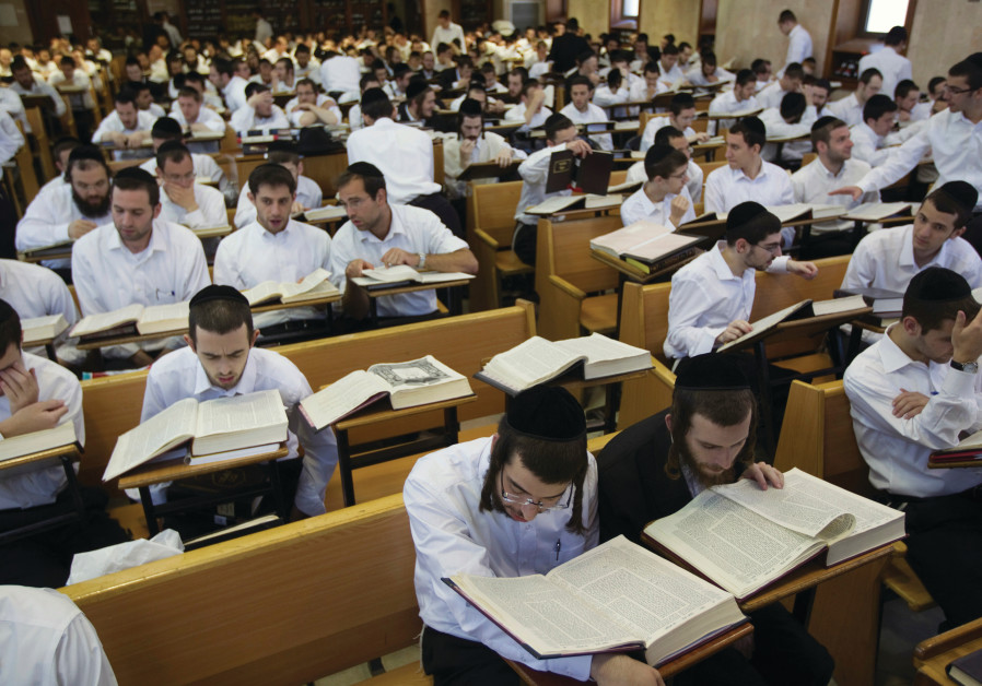 Ultra-Orthodox men study in a yeshiva. ‘I know we like to say questioning is a Jewish trait, but I think in ultra-Orthodoxy, the questioning is allowed until you get to the fundamentals,’ says Shmuel. (Reuters)