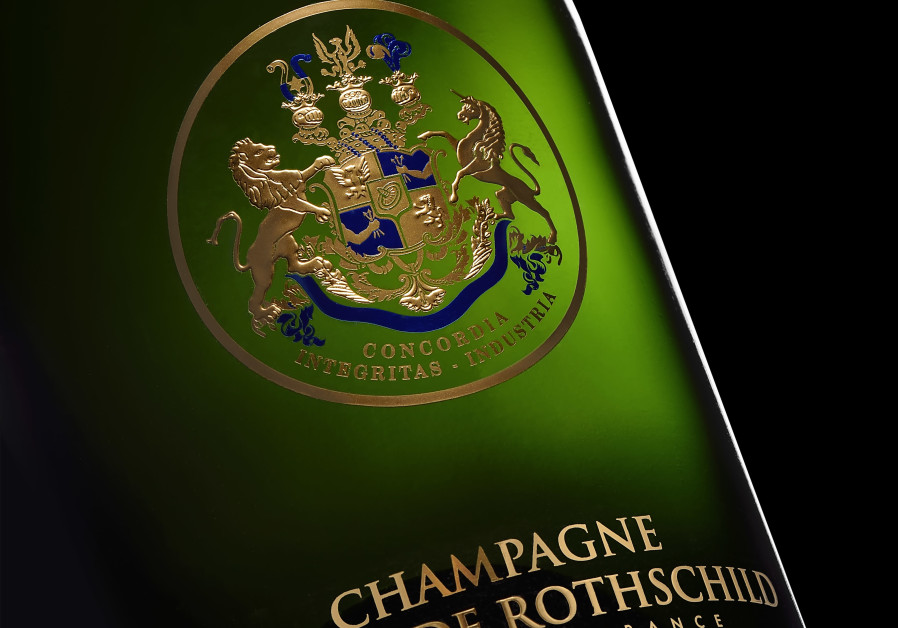 AIMING HIGH: The Rothschild Champagne label. (Courtesy)
