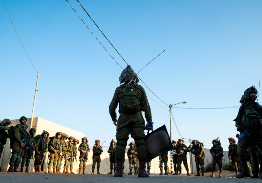 Exercice d'entraînement de la brigade Kfir de Tsahal