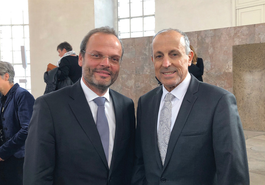 Dr. Felix Klein (à droite), nommé par le gouvernement allemand pour élaborer une stratégie de lutte contre l'antisémitisme