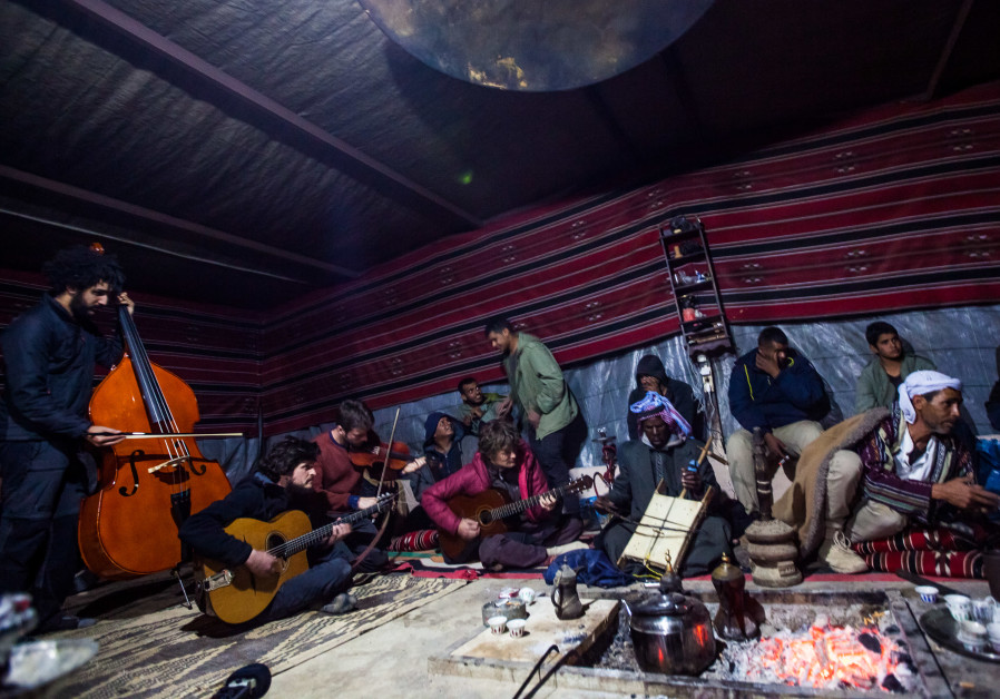 The 10-day musical journey with the Tournees des Refuge ensemble and Sde Boker Field School in Midreshet Ben Gurion (Credit: Ziv Sherzer)