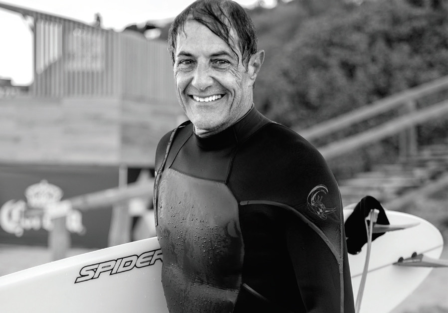 The South African-born Shaun Tomson is a professional surfer, former world champion, environmentalist, actor, author and businessman (photo credit: COURTESY)