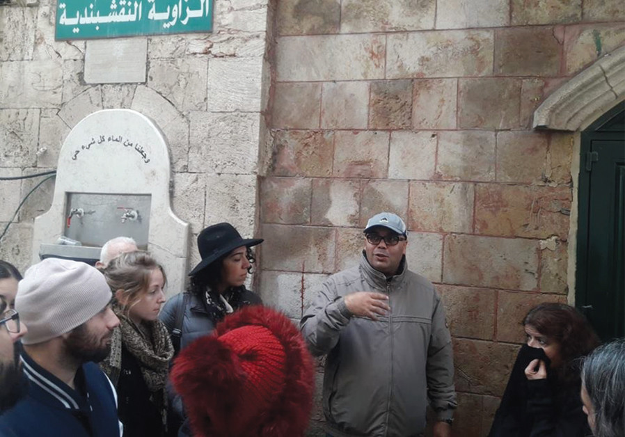 ANWAR BEN-BADIS has been taking Israelis on Ramadan tours of the Old City’s Muslim Quarter for nine years. (Credit: NIR COHEN)
