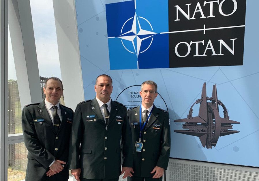  IDF’s Deputy Chief of Staff Maj.-Gen. Eyal Zamir met with NATO military leadership and other NATO officials in Brussels (Credit: IDF SPOKESPERSON'S UNIT)