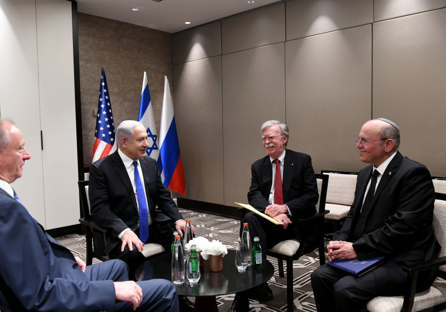 John Bolton met with his Russian counterpart Nikolai Patrushev and Israel’s National Security Advi