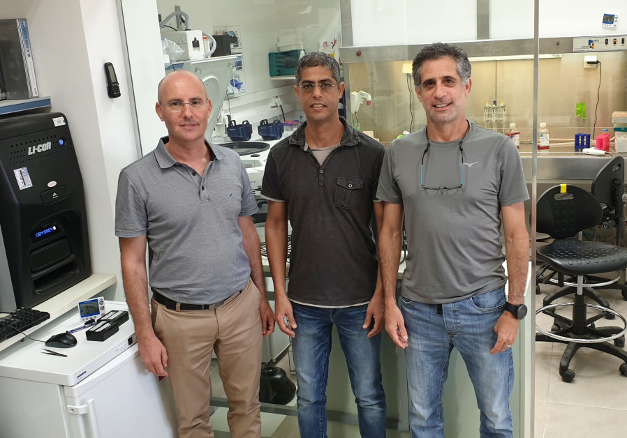 From left to right: Prof. Udi Qimron, Dr. Ido Yosef and Dr. Motti Gerlic