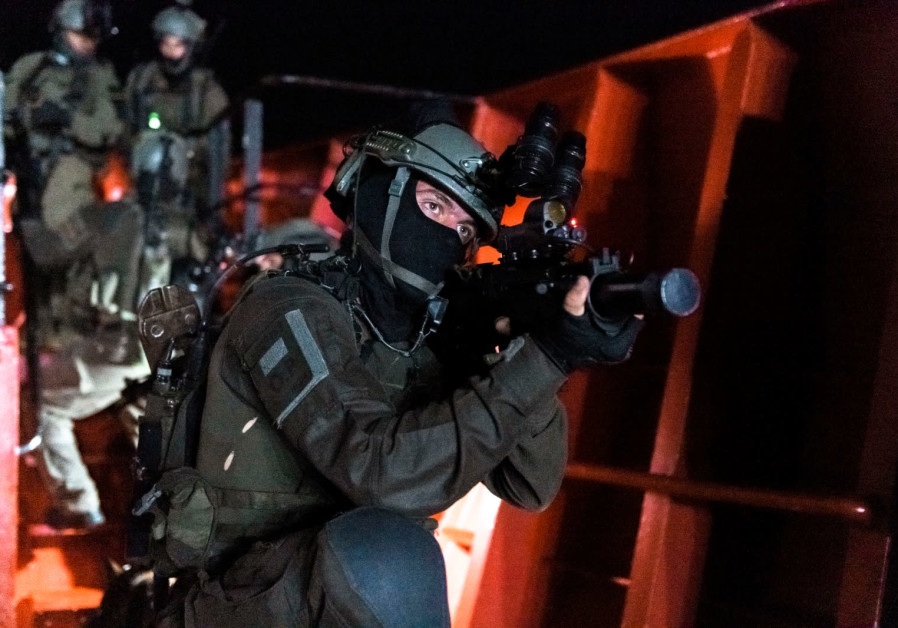 A joint drill between the IDF’s elite Shayetet 13 navy commandos and US Army Special Forces (Credit: IDF Spokesperson's Unit)