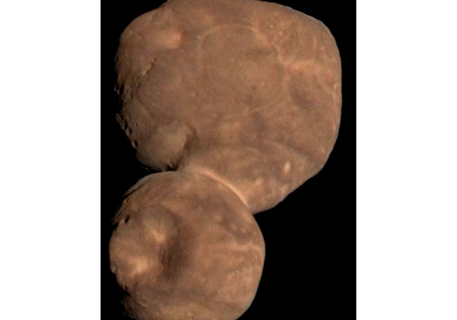 New Horizons photograph of Arrokoth (Credit: Courtesy of NASA)