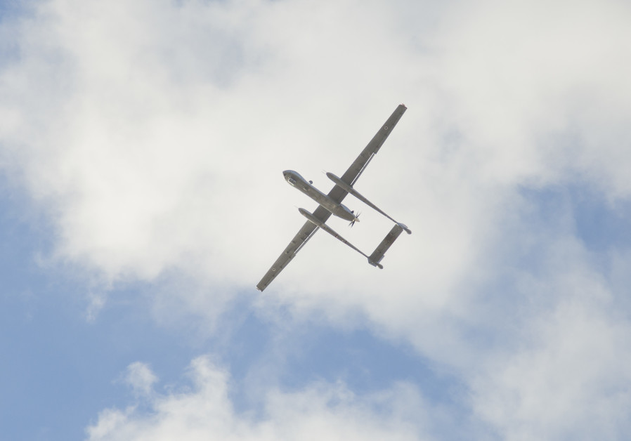 L'un des nombreux drones de l'arsenal de l'IAF. (Crédit: Unité du porte-parole de la FID)