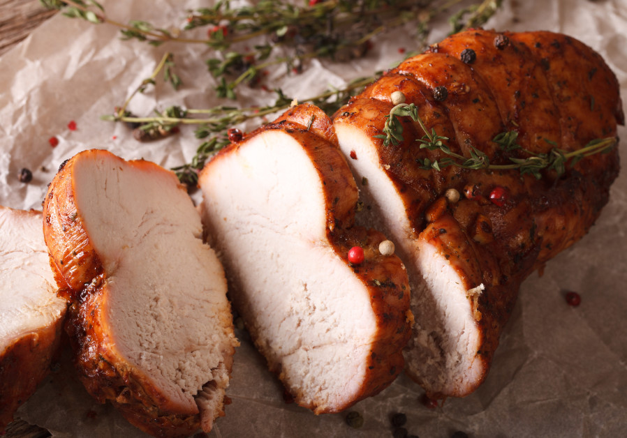 HARISSA TURKEY breast roast. (Shutterstock)