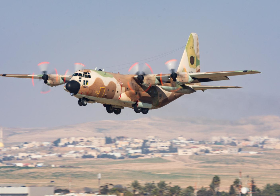 IAF aircraft is seen participating in the Vered Hagalil drill. (Photo credit: IDF Spokesperson's Unit)