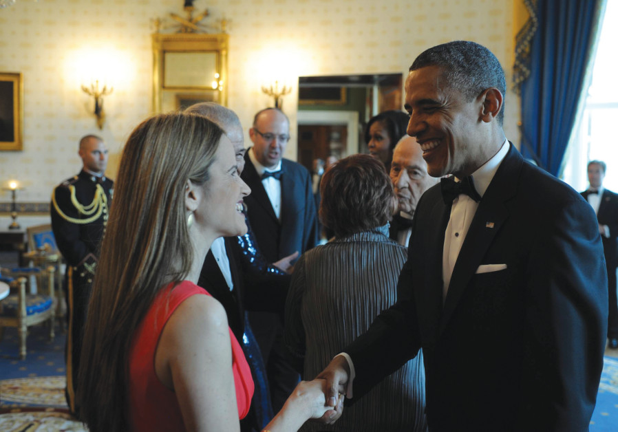 WITH US president Barack Obama. (Photo credit: Sivan Farag)