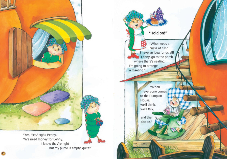 PELEG COMBINED her writing and artistic skills with her love of nature – and ‘Penny’s Great Show’ resulted.