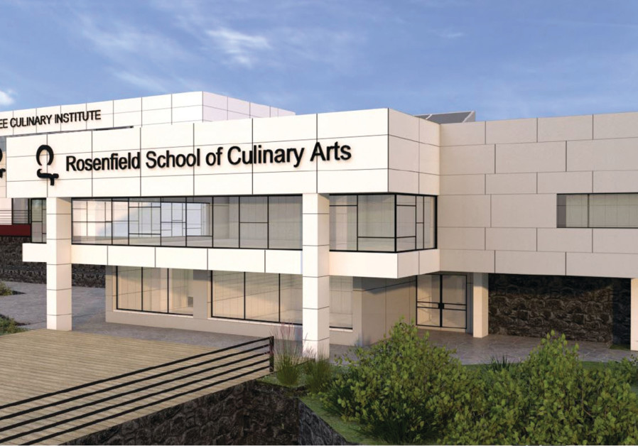An artist’s plan of the Galilee Culinary Institute