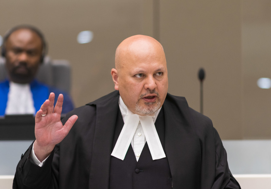KARIM KHAN is sworn in as ICC chief prosecutor, at a ceremony in The Hague on June 16. (International Criminal Court/Flickr)