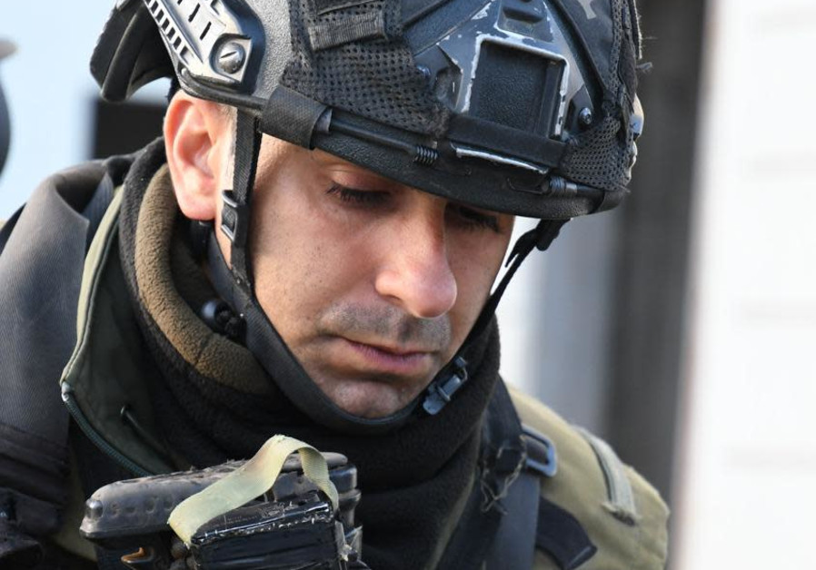 Lt.-Col. Dori Saar during Operation Guardian of the Walls. (Credit: IDF SPOKESPERSON'S UNIT) 