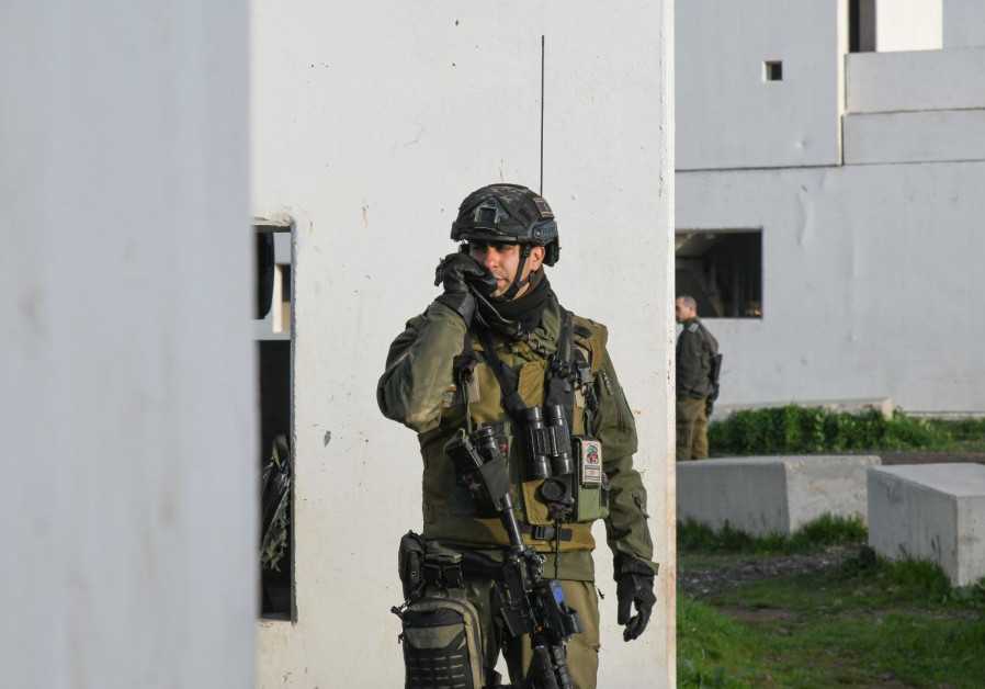 Lt.-Col. Dori Saar during Operation Guardian of the Walls. (Credit: IDF SPOKESPERSON'S UNIT) 