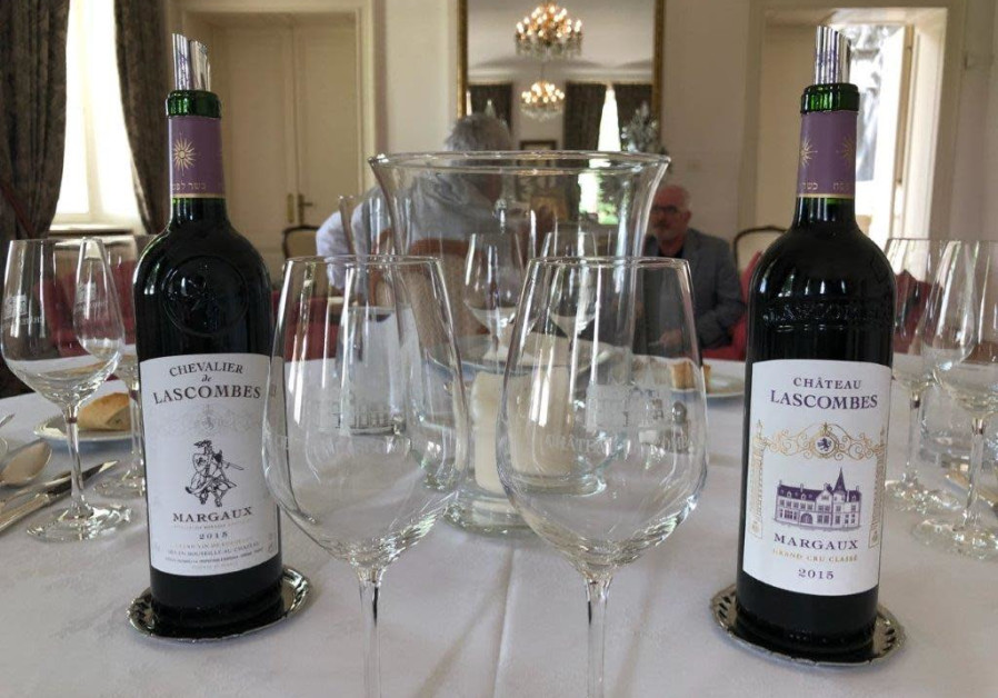 CHATEAU LASCOMBES, Deuxieme Grand Cru Classe from the village of Margaux in Bordeaux. (Credit: MENAHEM ISRAELIEVITCH)