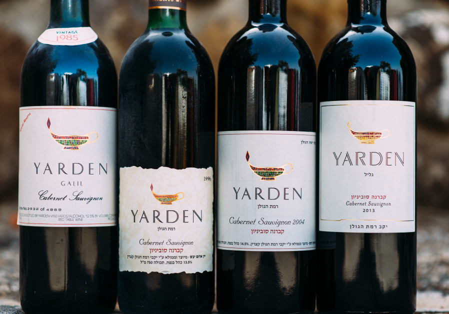 YARDEN CABERNET Sauvignon, Israel’s main wine ambassador since the 1983 founding of the Golan Heights Winery. (Credit: GOLAN HEIGHTS WINERY)