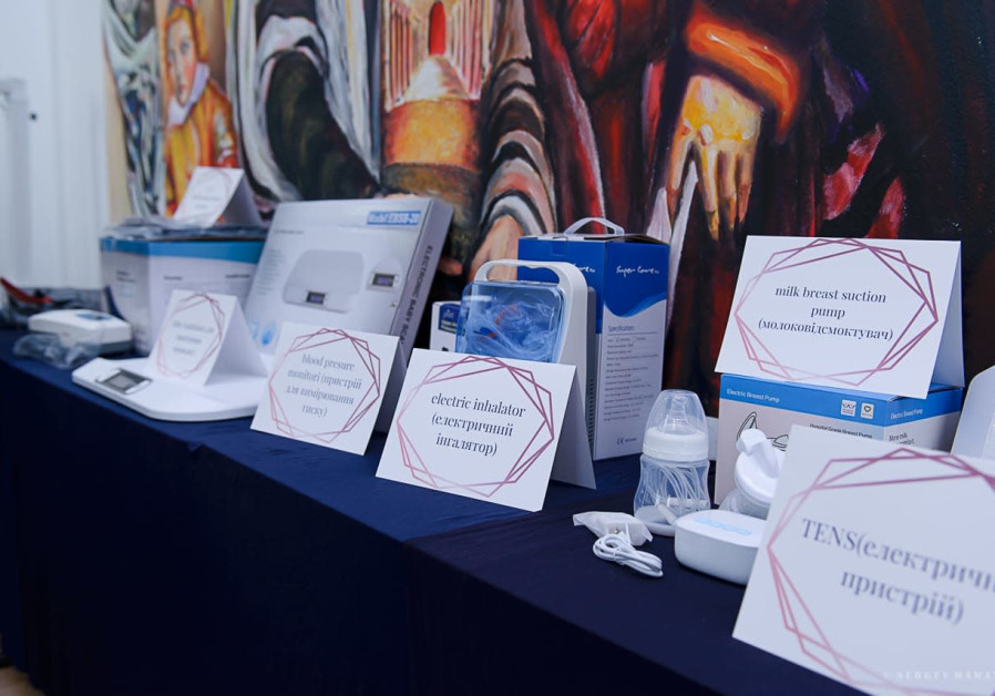 Free Medical Equipment for lending in the first charity center on the network in the Ukrainian city of Odessa.