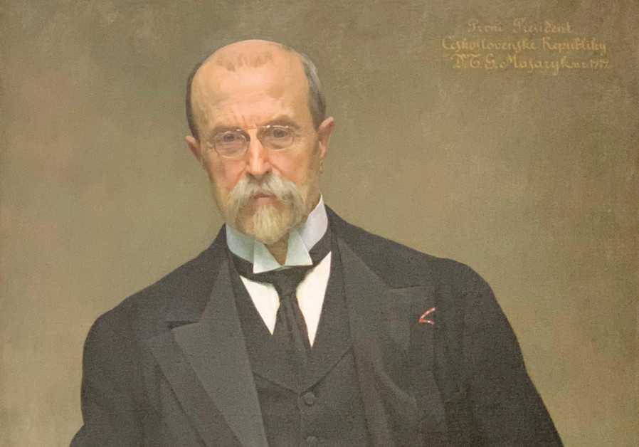 TOMAS GARRIGUE MASARYK, founder and first president, managed to keep Czechoslovakia and its multiethnic population living in peace and prosperity for 20 years. (Credit: Wikimedia Commons)