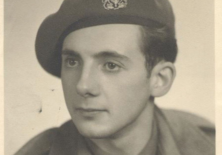 Bingham as a British soldier dispatched to Hamburg in 1945 (Courtesy)