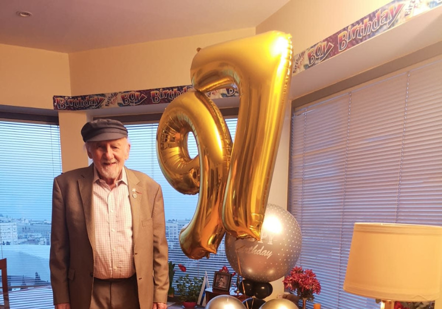 Bingham celebrates his 97th birthday (Credit: ELIEZER NIASOFF)