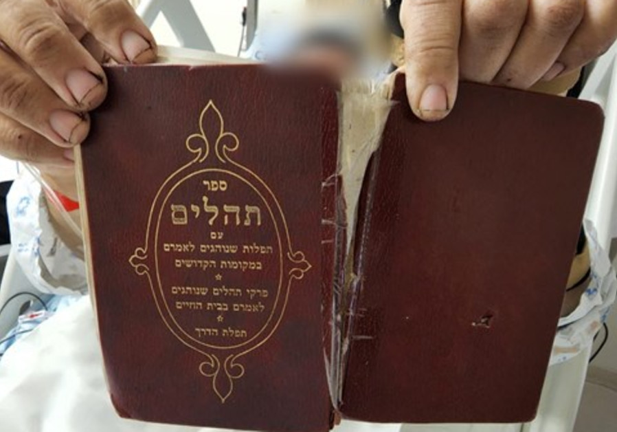 A Book of Psalms saved a victim's life in Jerusalem terror attack