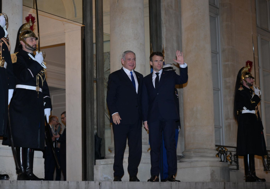 Netanyahu pushes for united front with France over Iran