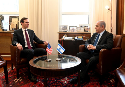 Jared Kushner and Benjamin Netanyahu