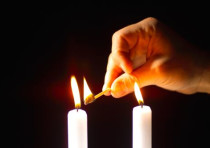 Shabbat candles