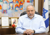 Avigdor Liberman, chairman of Yisrael Beytenu in conversation with the Jerusalem Post