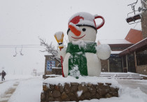 Snow on Mt. Hermon