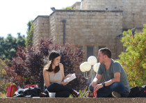 Students at the Hebrew University of Jerusalem