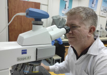 Professor Noam Eliaz at work 