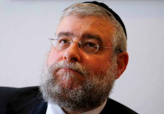El rabino Pinchas Goldschmidt es el rabino jefe de Moscú.