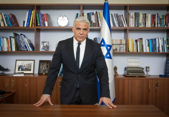 Yair Lapid, el primer ministro de Israel.