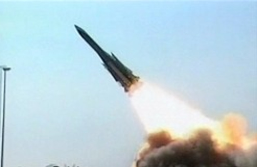 Iran missile fired 248.88 (photo credit: )