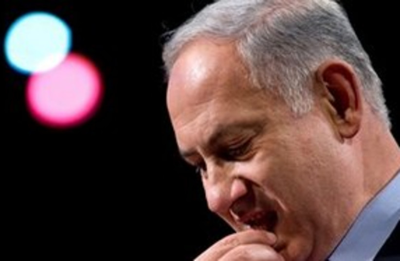 Netanyahu at AIPAC 311 (photo credit: Associated Press)