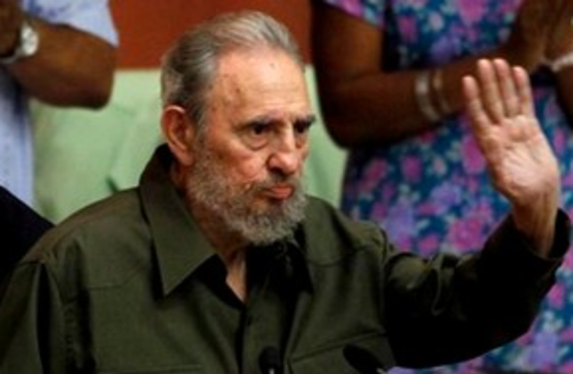 Fidel Castro 311 (photo credit: Associated Press)