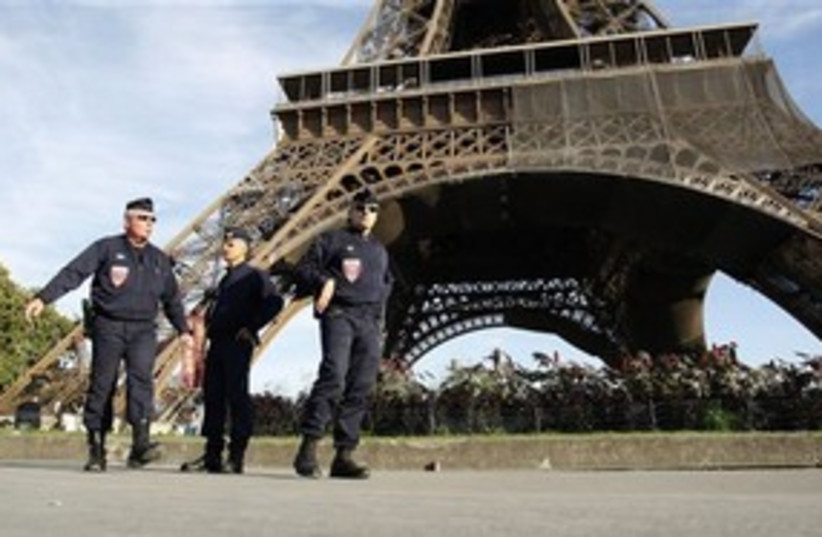Eiffel Tower terror 311 AP (photo credit: Associated Press)