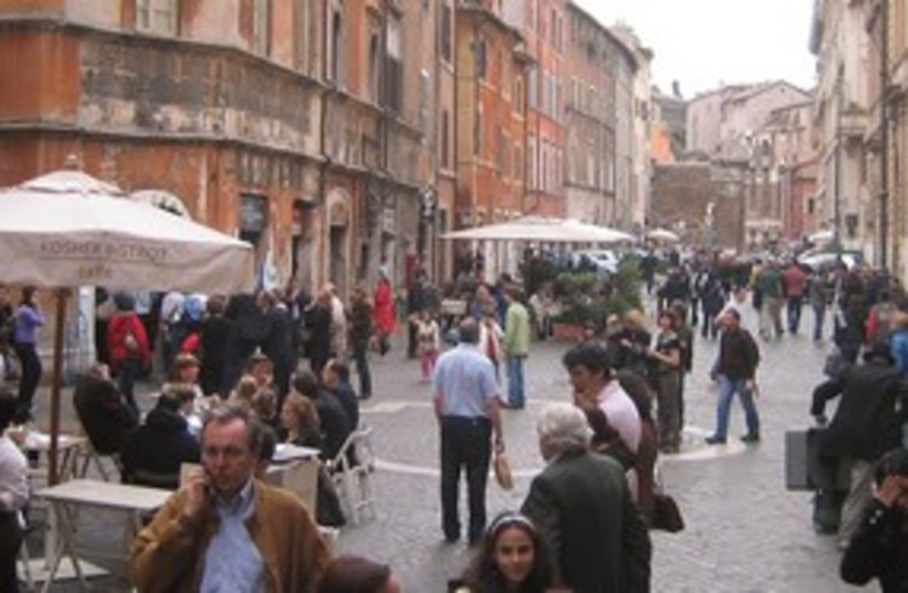 "The Ghetto" in Rome 311 (photo credit: Stephen Burstin)