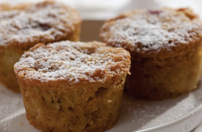 Oatmeal muffin (photo credit: Dan Levy)