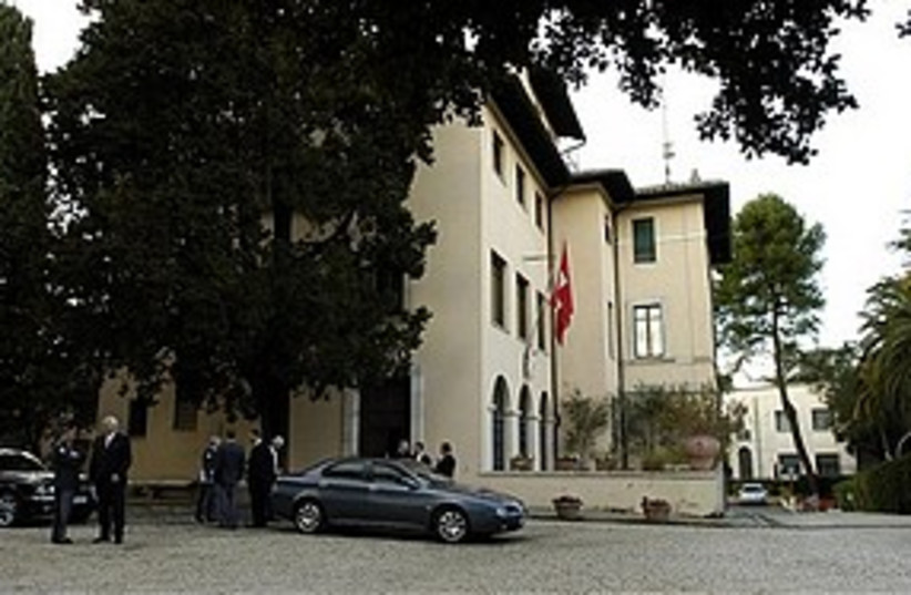 Swiss embassy rome 311 AP (photo credit: Associated Press)