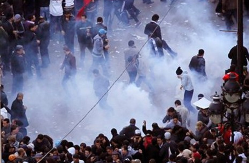 Riot in Tunisia.