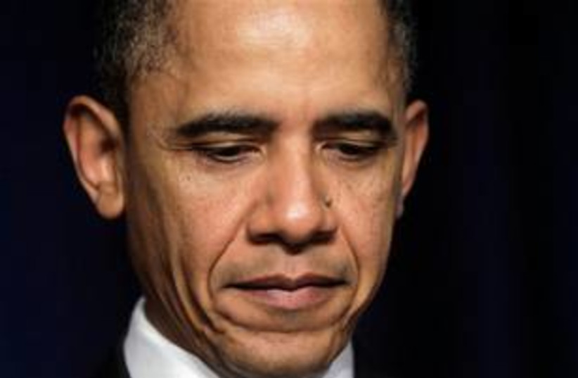 Obama close up 311 (photo credit: AP Photo/Charles Dharapak)