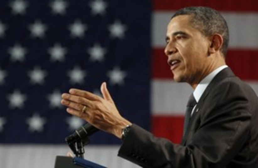 Obama 311 reuters (photo credit: Reuters)
