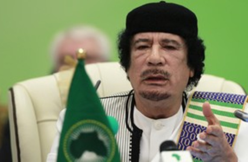 Gaddafi 311 reuters (photo credit: reuters)
