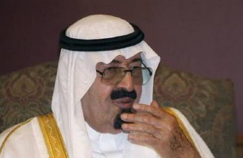 Saudi King Abdullah 311 Reuters (photo credit: REUTERS)